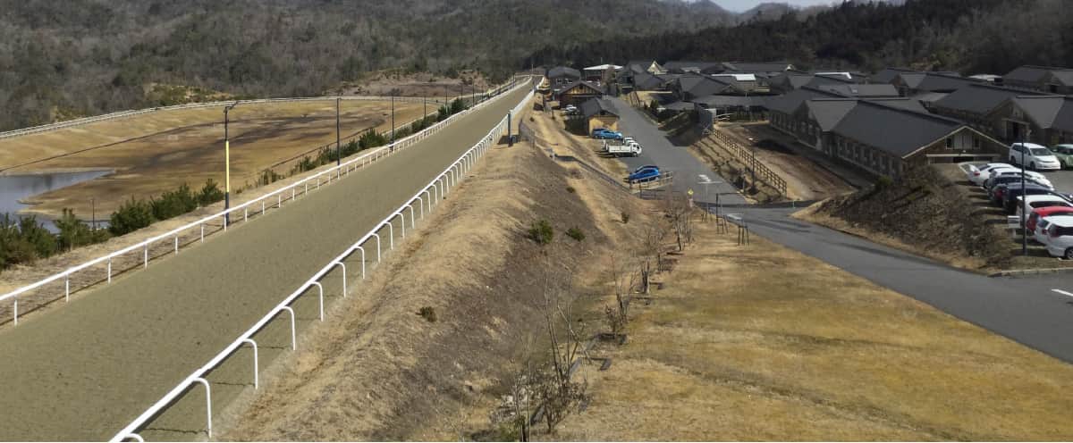 屋外800m直線坂路コース